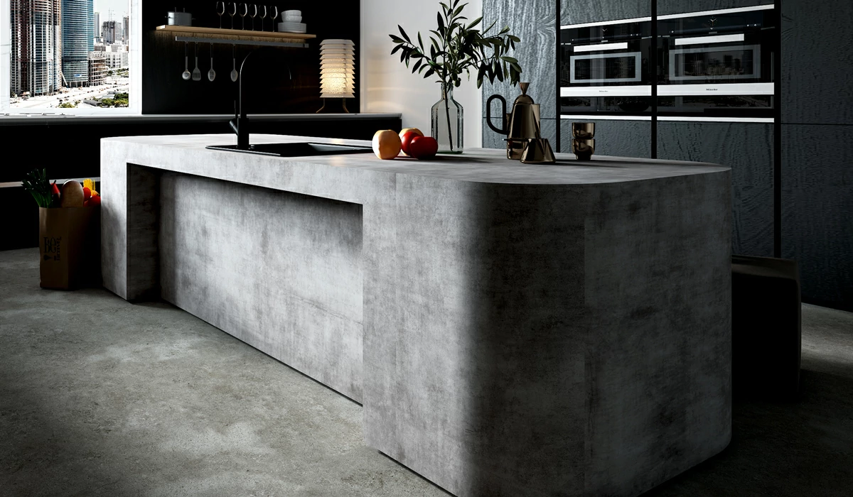 Sintered stone furniture