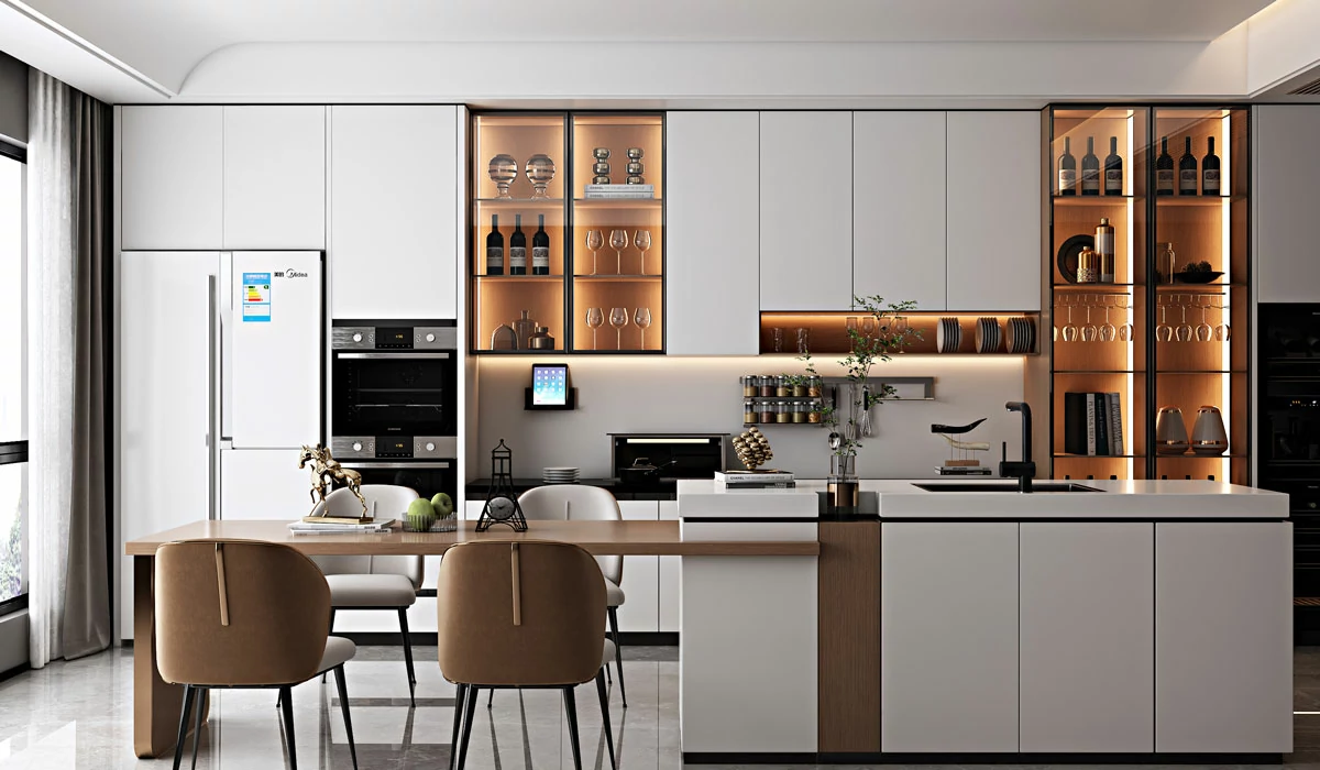 Kitchen using
