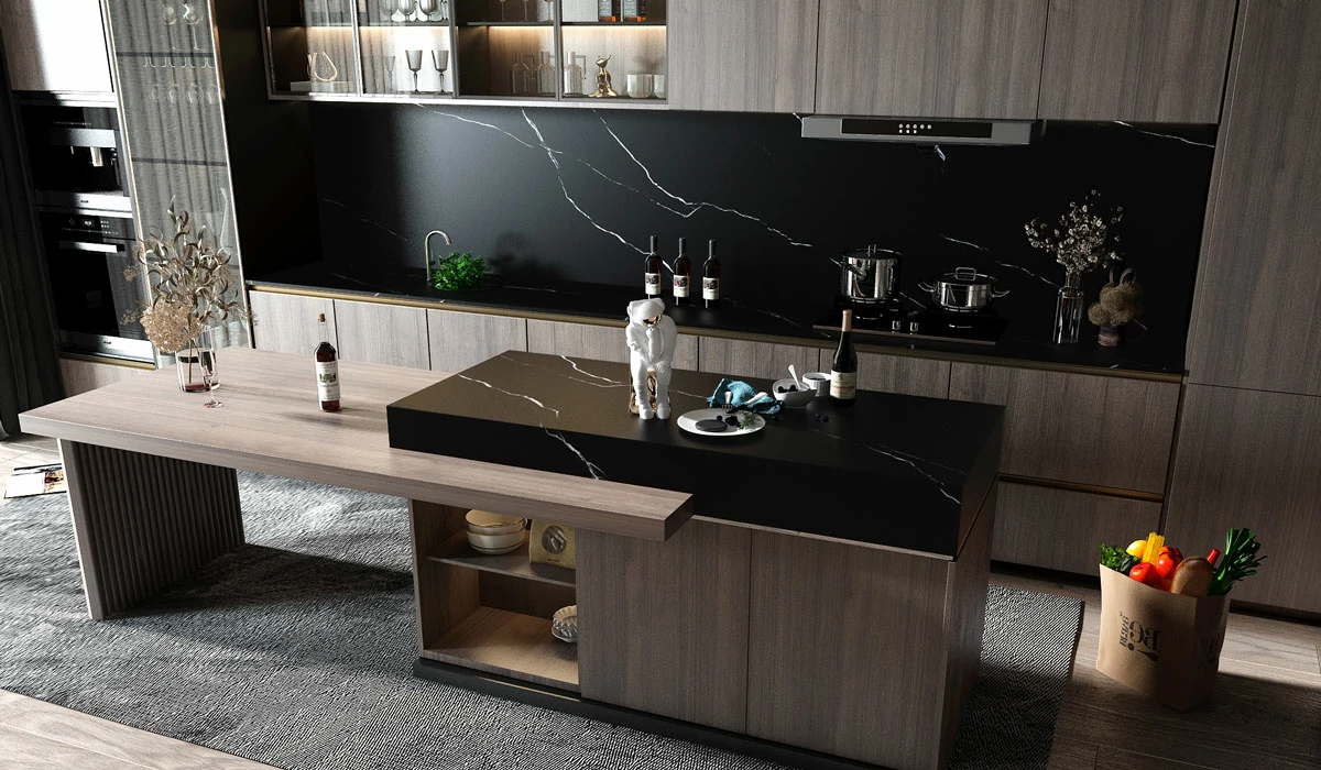 Sintered stone furniture