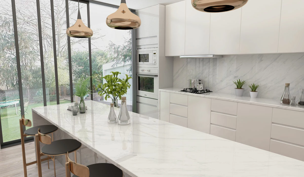 Sintered stone furniture